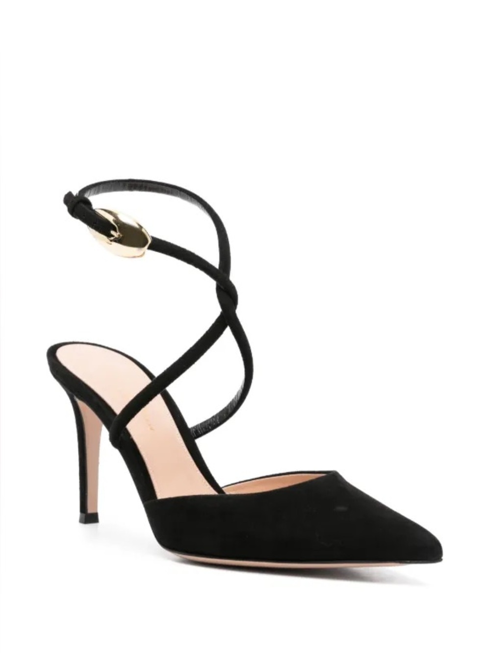 Gianvito Rossi Charlotte Pumps in black suede